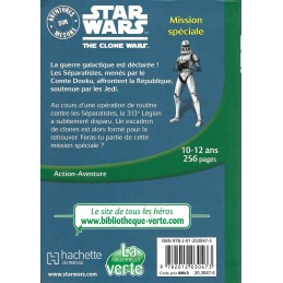 Bibliothèque Rose Star Wars LThe Clone Wars Mission Spéciale Livre d'occasion Bibliothèque Verte