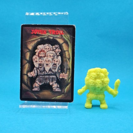 Matchbox Monster in My Pocket - Matchbox - No 12 Jotun Troll (Yellow) second hand figure (Loose)
