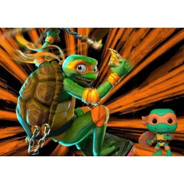 Funko Pop N°1395 Tortues Ninja TMNT: Mutant Mayhem Michelangelo
