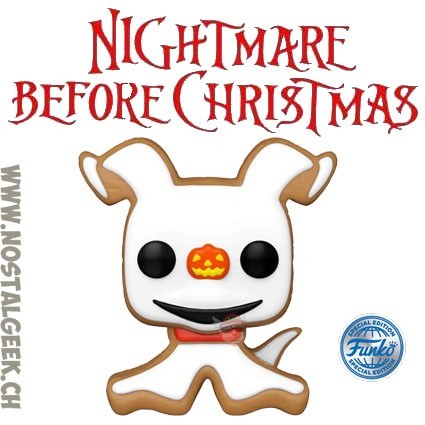 Funko Funko Pop N°1244 Disney L'Etrange Noël de Mr Jack Gingerbread Zero Edition Limitée