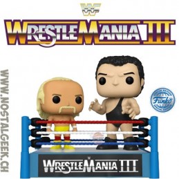 Funko Funko Pop WWE Wrestlemania 3 Hulk Hogan and Andre the Giant Exclusive Vinyl Figure