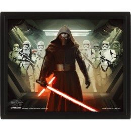 Star Wars - Episode VII Kylo Ren - 3D lenticular cadre