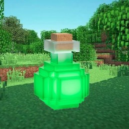 Paladone Minecraft Lampe Illuminating Collector Replica Potion Bottle 16 cm