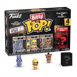 Funko Funko Bitty Pop Five Nights at Freddy's (4 Pack) Bonnie Vinyl Figures