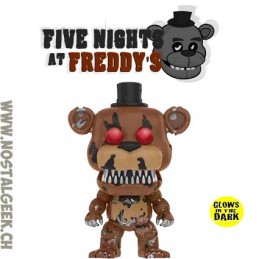 Funko Funko Pop N°111 Games Five Nights at Freddy’s Nightmare Freddy GITD Exclusive Vinyl Figure