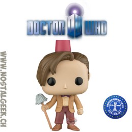 Funko Funko Pop N°236 Doctor Who Eleventh Doctor with mop Vaulted Exklusive Vinyl Figur