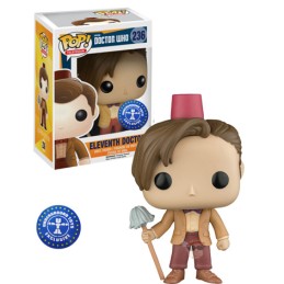 Funko Funko Pop N°236 Doctor Who Eleventh Doctor with mop Vaulted Exklusive Vinyl Figur