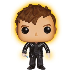 Funko Funko Pop N°319 Doctor Who Tenth Doctor Regeneration Phosphorescent Vaulted Edition Limitée