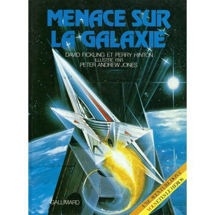 Un Livre dont vous êtes le héros Menace sur la Galaxie Livre Illustré d'occasion Rare