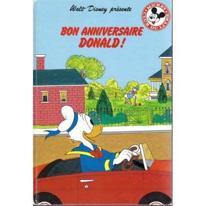 Disney Mickey Club du Livre Bon Anniversaire Donald Pre-owned book