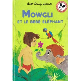 Disney Mickey Club du Livre Mowgli et le bébé éléphant Pre-owned book