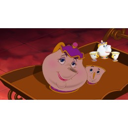 Disney Beauty And The Beast Teapot set - Mrs. Potts and Chip