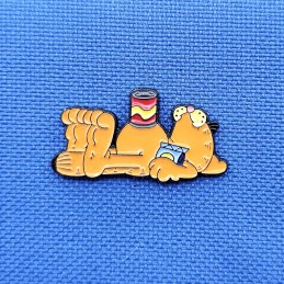 Garfield sleeping second hand Pin (Loose)