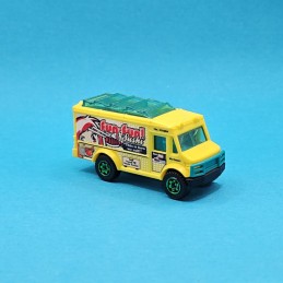 Matchbox Mattel Matchbox MBX Adventure City Food Truck Yellow Used figure (Loose)