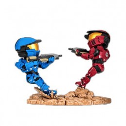 Halo Icons Red Vs Blue Screen Shots Spartan War Zone Figure