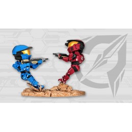 Halo Icons Red Vs Blue Screen Shots Spartan Warzone Figure