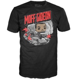 Funko Funko Pop Tees N°380 Star Wars: The Mandalorian T-shirt Size L + Moff Gideon GITD Exklusive Figur