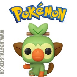Funko Funko Pop Games N°957 Pokemon Grookey - Ouistempo - Chimpep