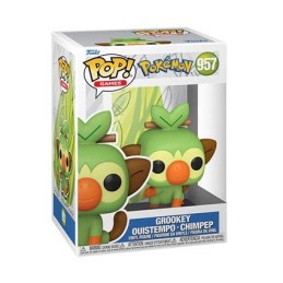 Funko Funko Pop Games N°957 Pokemon Grookey - Ouistempo - Chimpep Vinyl Figur