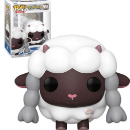 Funko Funko Pop Games N°958 Pokemon Wooloo - Moumouton - Wolly Vinyl Figur