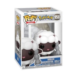 Funko Funko Pop Games N°958 Pokemon Wooloo - Moumouton - Wolly Vinyl Figur