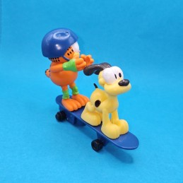 Garfield & Oddie Skateboard gebrauchte Figur (Loose)