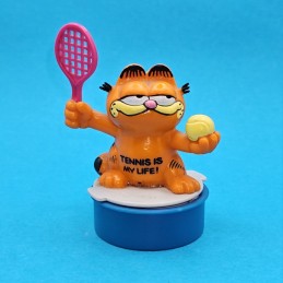 Bully Garfield Tennis is my Life Figurine Tampon d'occasion (Loose)