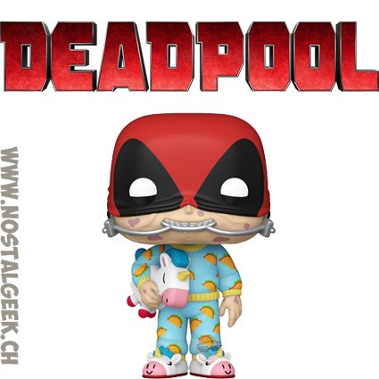 Funko Funko Pop N°1344 Marvel Sleepover Deadpool Vinyl Figur