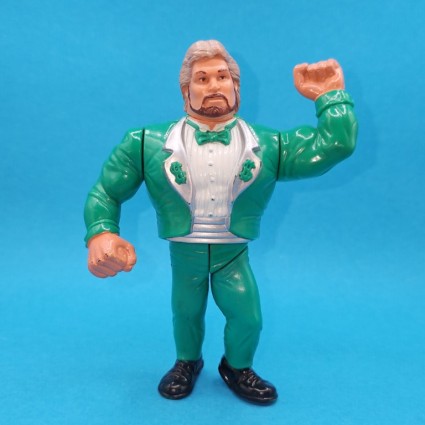 Hasbro WWF Catch Million Dollar Man Ted Dibiase (Green) second Action Figure (Loose).