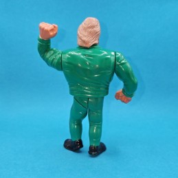 Hasbro WWF Catch Million Dollar Man Ted Dibiase (Green) second Action Figure (Loose).