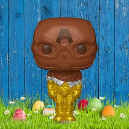 Funko Funko Pop N°1332 Marvel Captain America (Chocolate) Vinyl Figur