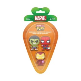 Funko Funko Pop Pocket Easter Marvel Hulk Spider-Man Iron Man 3-Pack Vinyl Figuren