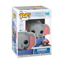 Funko Funko Pop! N°1195 Disney Dumbo In Bubble Bath Exclusive Vinyl Figure