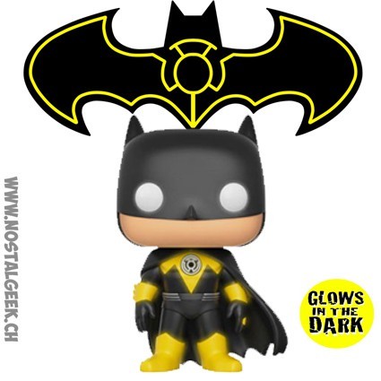 Funko Funko Pop DC Yellow Lantern Batman GITD Limited Vinyl Figure