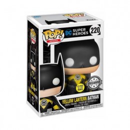 Funko Funko Pop DC Yellow Lantern Batman Phosphorescent Edition Limitée