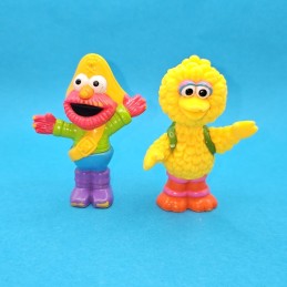 Applause Sesame Street Elmo and Birdie second hand figures (Loose)