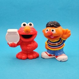Hasbro Sesame Street Elmo and Ernie kids second hand figures (Loose)