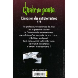 Chair de Poule L'invasion des extraterrestres N°2 Livre d'occasion