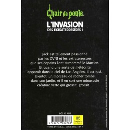 Chair de Poule L'invasion des extraterrestres N°1 Livre d'occasion