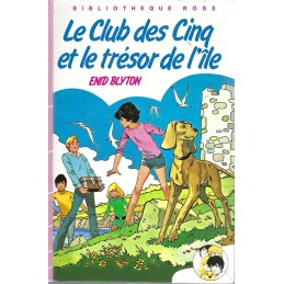 Le Club des Cinq et le Trésor de l'Ile Pre-owned book