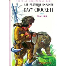 Les Premiers Exploits de Davy Crockett Livre d'occasion Bibliothèque Rose