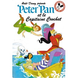Disney Mickey Club du Livre Peter Pan et le Capitaine Crochet Gebrauchtbuch