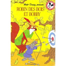 Disney Mickey Club du Livre PRobin des Bois et Bobby Pre-owned book