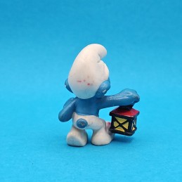 Schleich Die Schlümpfe - Schlumpf Laterne gebrauchte Figur (Loose)