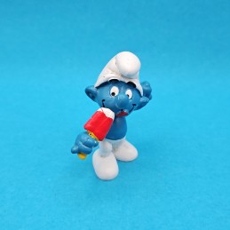 Schleich The Smurfs Smurf with Popsicle second hand Figure (Loose)