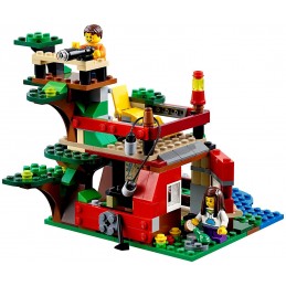 LEGO - 31053 - Creator - Jeu de Construction - Les Aventures dans la Cabane Dans l'arbre