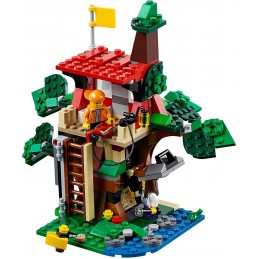 LEGO - 31053 - Creator - Jeu de Construction - Les Aventures dans la Cabane Dans l'arbre