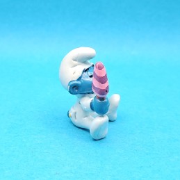 Schleich Smurfs - Baby Smurf with ice cream second hand Figure (Loose)