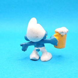 Schleich Schtroumpfs - Schtroumpf avec Bière Figurine d'occasion (Loose)