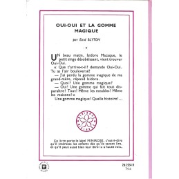 Oui-Oui et la gomme magique Gebrauchtbuch